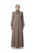 فستان رانية لون (بني)