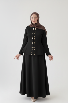 طقم كارلا (اسود) 