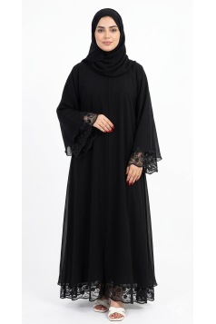 عباية ميادة (اسود) (جملة)