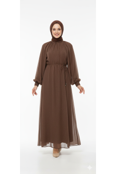 فستان شهودة (موكا) 