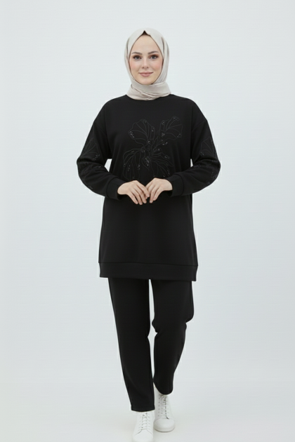 طقم ناي (اسود) 