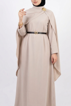 فستان لمارا (بيج)