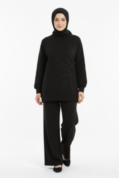 طقم كندة (اسود) 