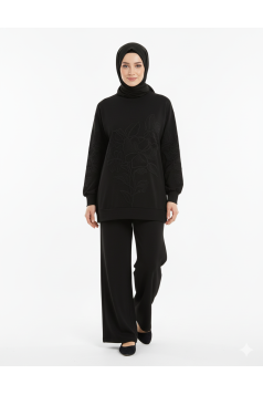 طقم كندة (اسود) 