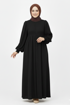 فستان انعام (اسود)