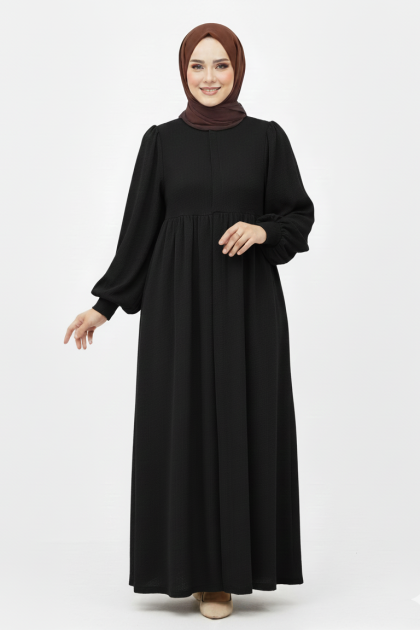 فستان انعام (اسود)