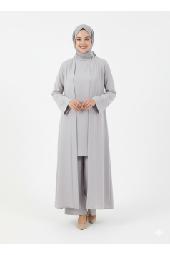 طقم يقين  ، مناسب لجميع المواسم ، لون ابيض 