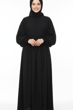 عباية اروى لون اسود 7005