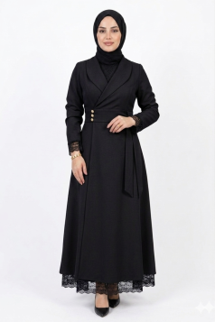 فستان برنسيس (اسود ) (جملة)