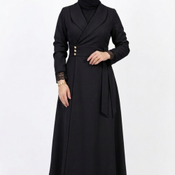 فستان برنسيس (اسود ) (جملة)