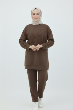 طقم ناي (بني) 