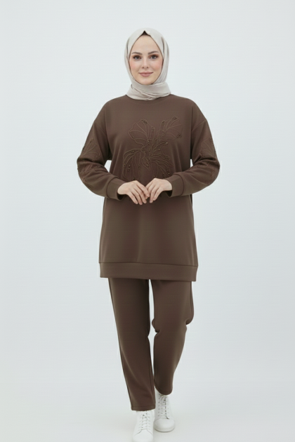 طقم ناي (بني) 