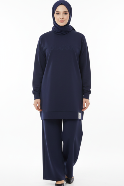 طقم نورمان (كحلي)