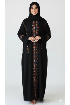 عباية نوف (اسود) RAW