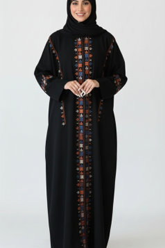 عباية نوف (اسود) RAW