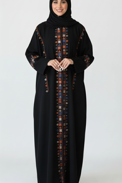 عباية نوف (اسود) RAW