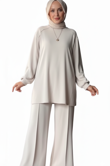 طقم امارا (بيج فاتح) 