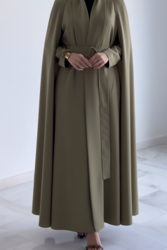 عباية الريم الفاخرة (هاكي) 4076