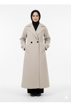 جاكيت تيما الشتوي الرسمي لون البيج