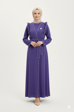 طقم رشا لون ( بنفسجي )