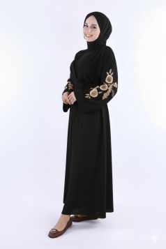 عباية مديحة (اسود)