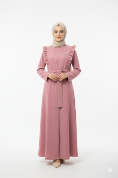 طقم رشا لون ( زهري )