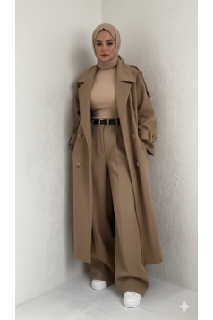 جاكيت فيروز الشتوي (عسلي)