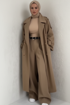 جاكيت فيروز الشتوي (عسلي)