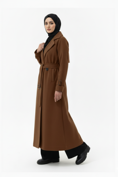 جاكيت تيما الشتوي الرسمي لون الموكا