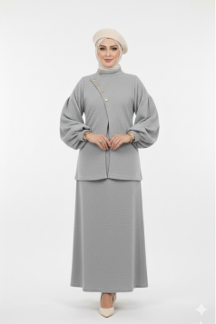 طقم سونيا (رمادي)