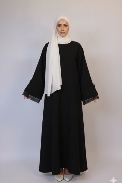 فستان جولي (اسود) 