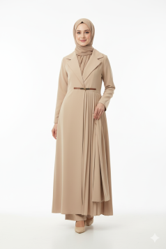 طقم ريماس الصيفي الرسمي بيج