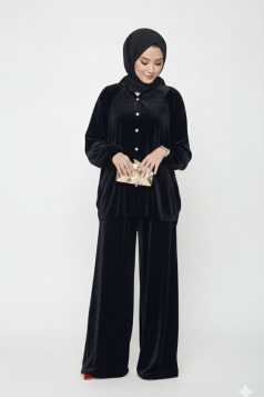 طقم هانا (اسود)