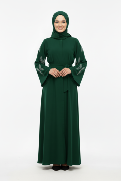 عباية فراشة صيفي رسمي (زمرد) 