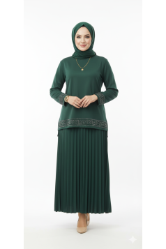 طقم كريمة (زمرد) 