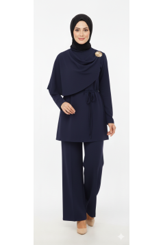 طقم بلسم (كحلي)