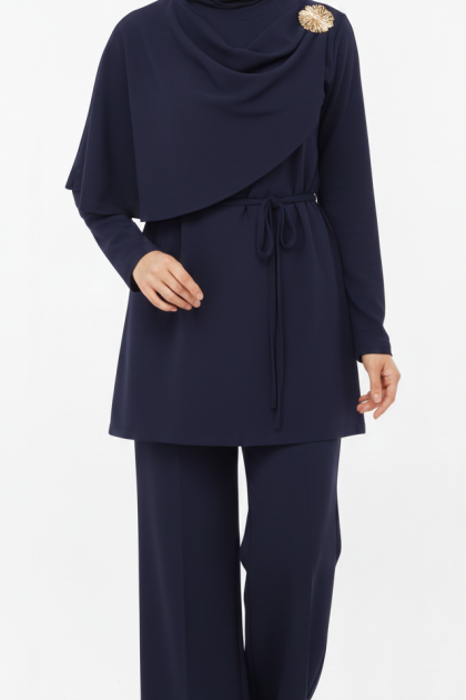 طقم بلسم (كحلي)