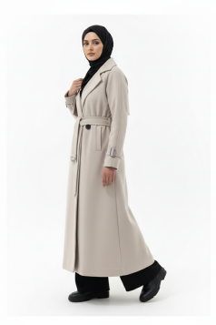 جاكيت تيما الشتوي الرسمي لون البيج