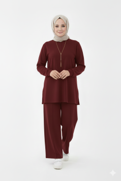 طقم ساشا العملي (بوردو ) 