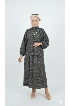 طقم سونيا (اسود)