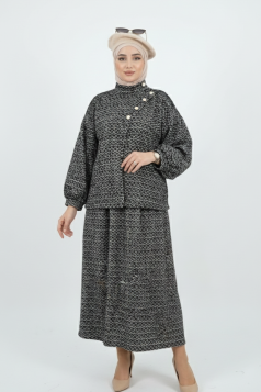 طقم سونيا (اسود)