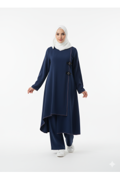 طقم ديانا لون ( كحلي )