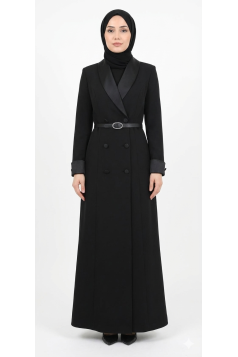 مانطو ساندرا (اسود)