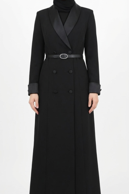 مانطو ساندرا (اسود)