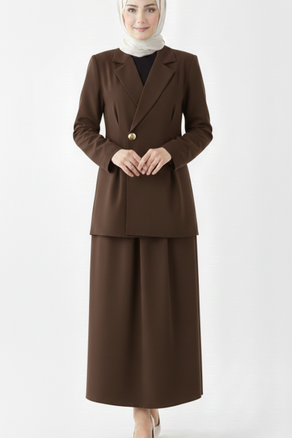 طقم زين (بني) 