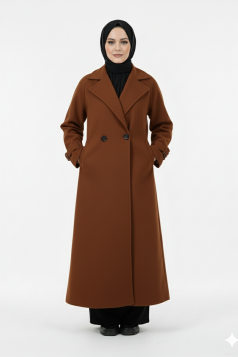 جاكيت تيما الشتوي الرسمي لون الموكا