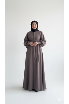 فستان ساندي المناسب لموسم الصيف رمادي