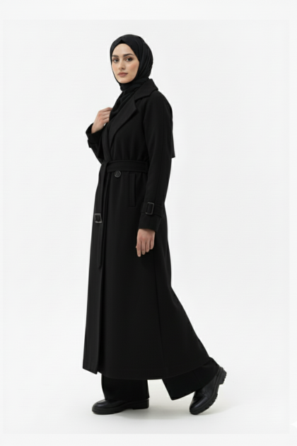 جاكيت تيما الشتوي الرسمي اللون الاسود 