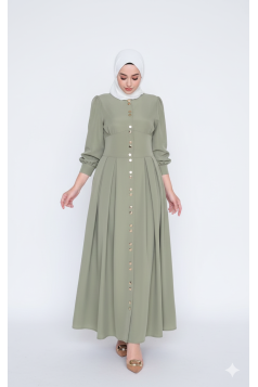 فستان الليدي (هاكي) 