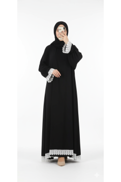 عباية امنة للصلاة (أسود) 1537